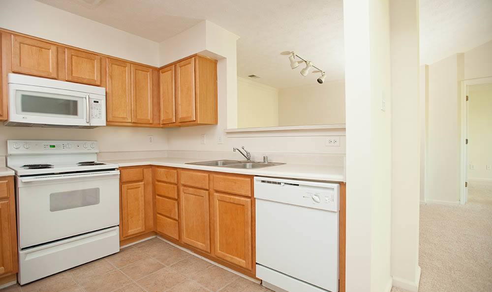 Kitchen At Apartments In Lexington Ky
