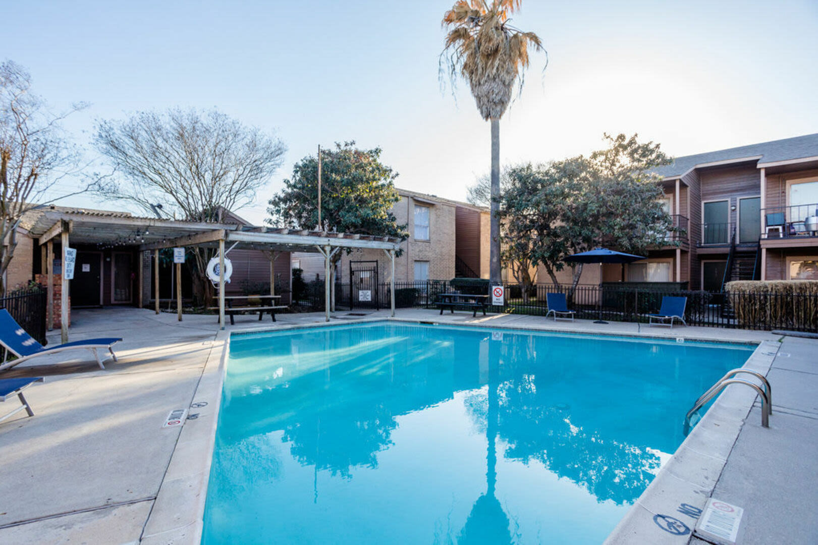 Swimming pool at Ridge Point in Houston, Texas