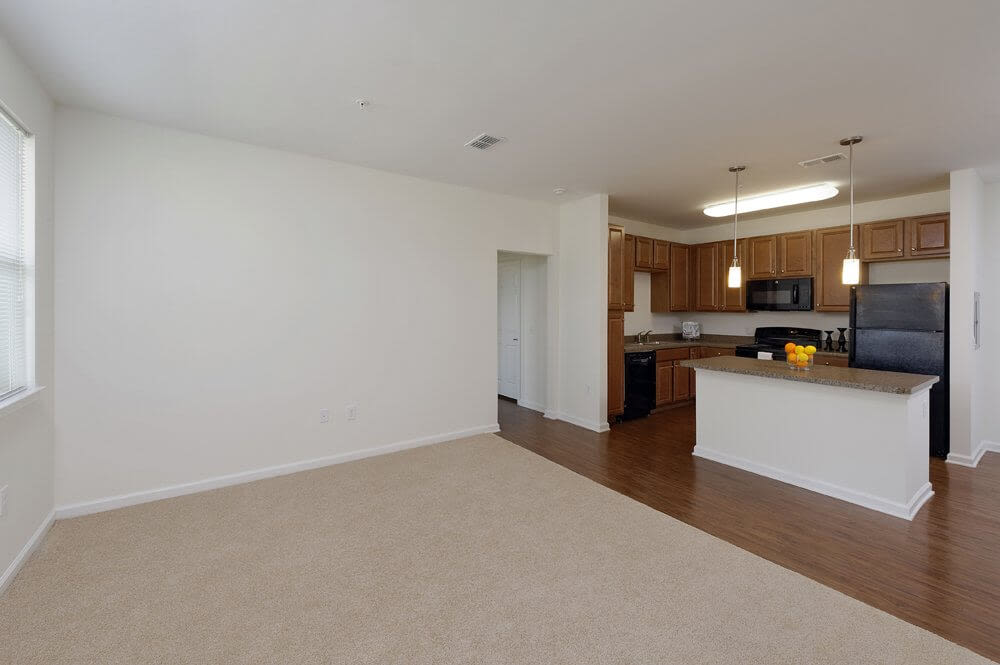 Kitchen counter at Adams Crossing Apartment Homes in Waldorf, Maryland