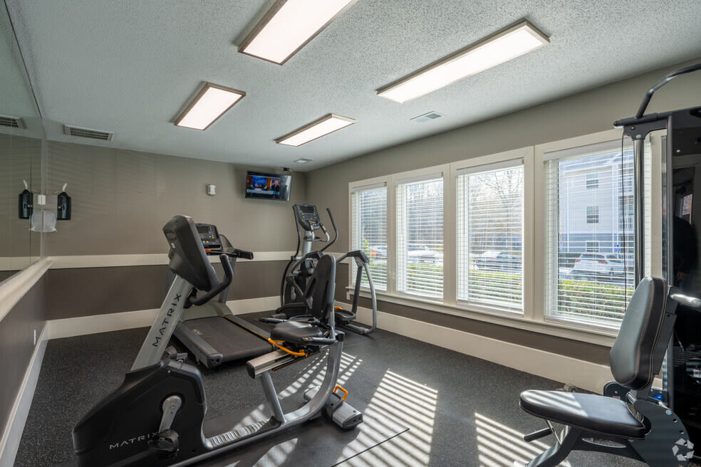Community fitness center at Salem Run in Fredericksburg, Virginia