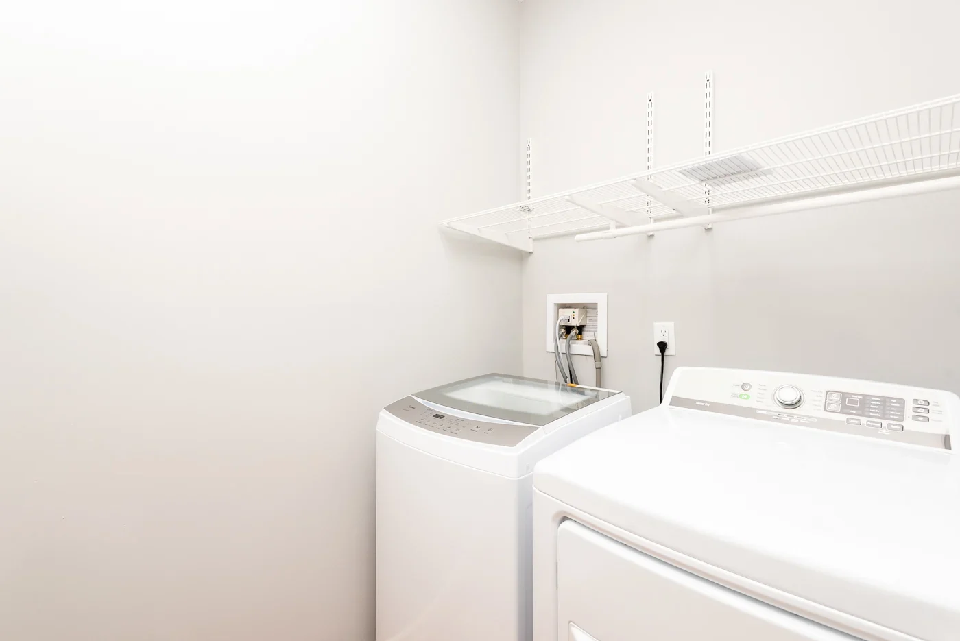 Washer and dryer at The Sto at Stoughton in Stoughton, Massachusetts