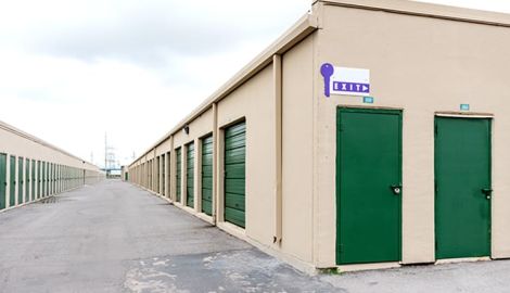 Exterior Storage Units at Storage Hub in San Antonio, Texas