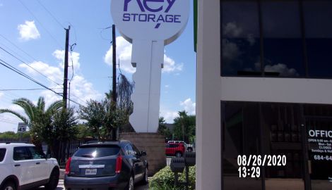 Storage facility Front sign at Storage Hub