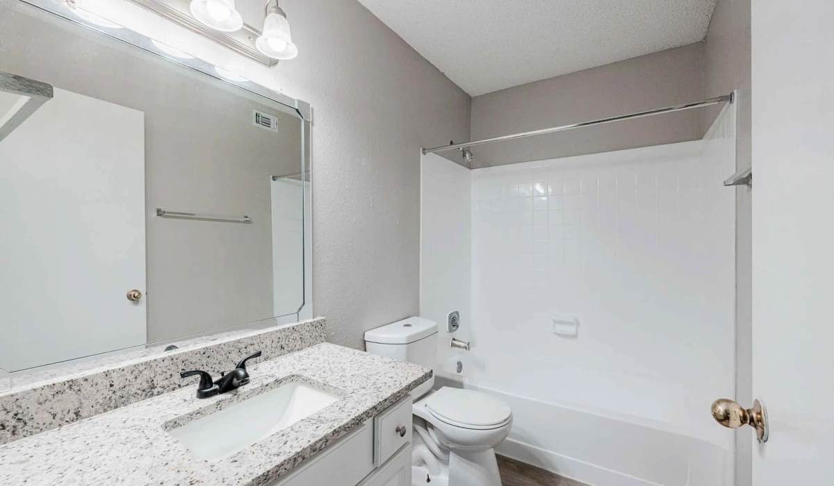Bathroom with vanity unit at The Park at Via Veneto in Jacksonville,Florida