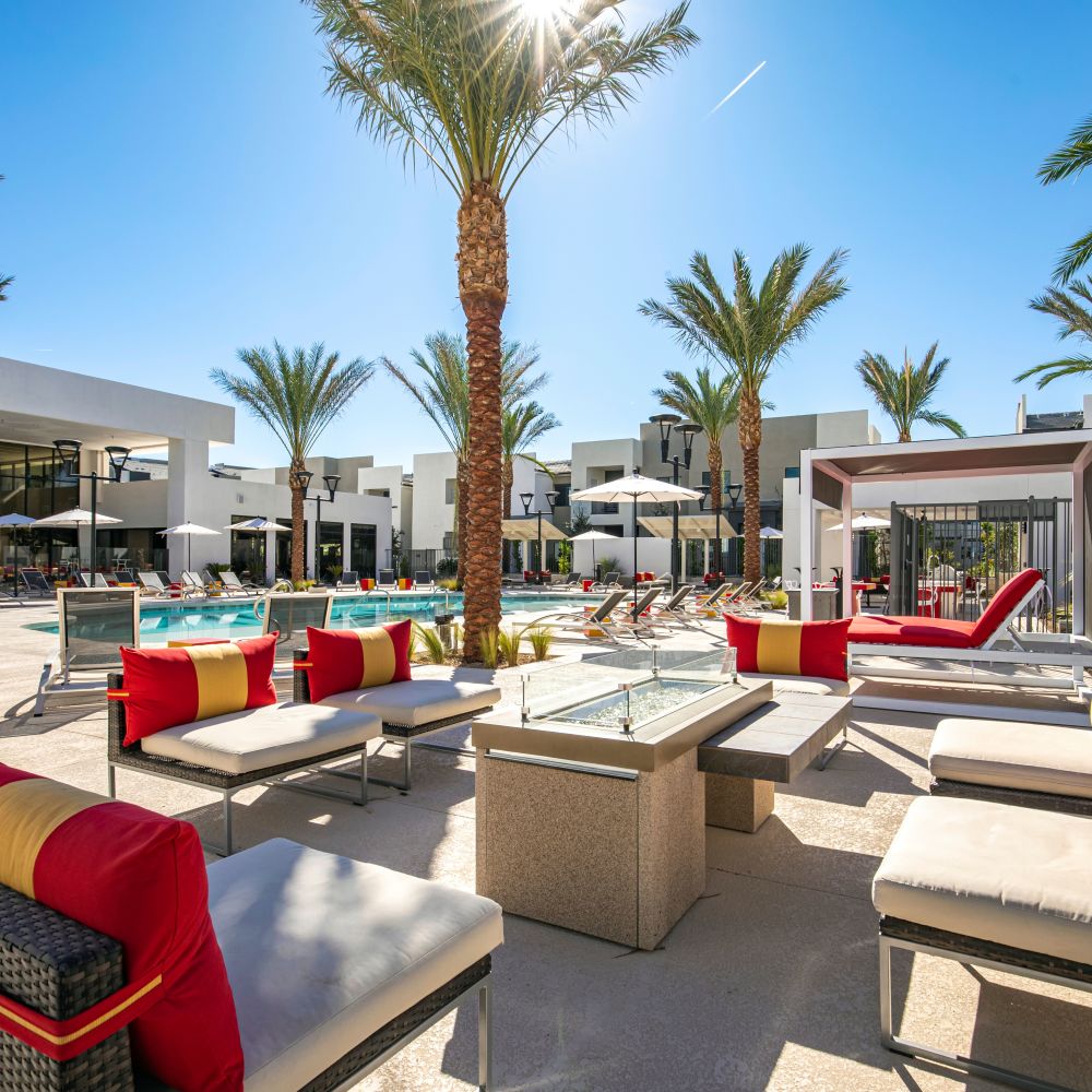 Outdoor Lounge at Revolution in Henderson, Nevada
