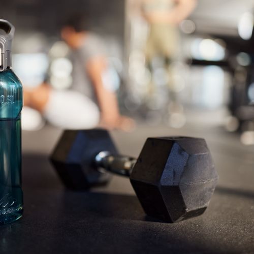 Fitness center at 123 Club in Beaufort, South Carolina