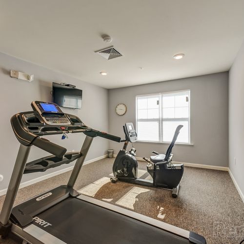 Fitness center at Shepard Greene in Zebulon, North Carolina