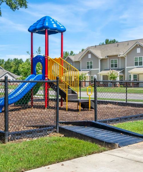 Playground near Ravenwood Crossing in Rocky Mount, North Carolina
