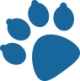 A paw print