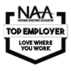 NAA Top Employer 2023 Award Logo