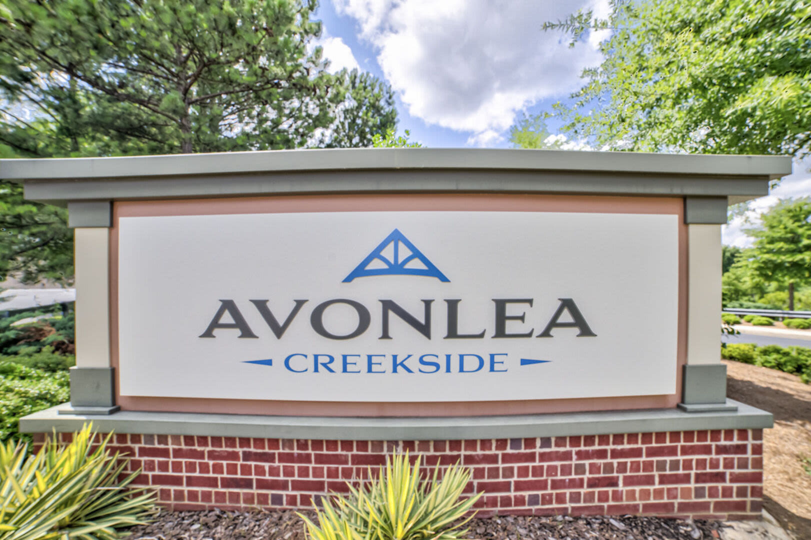 Exterior sign at Avonlea Creekside in Marietta, Georgia