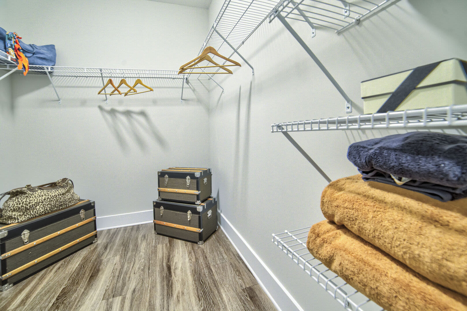 Walk-in closets at Avonlea Creekside in Marietta, Georgia