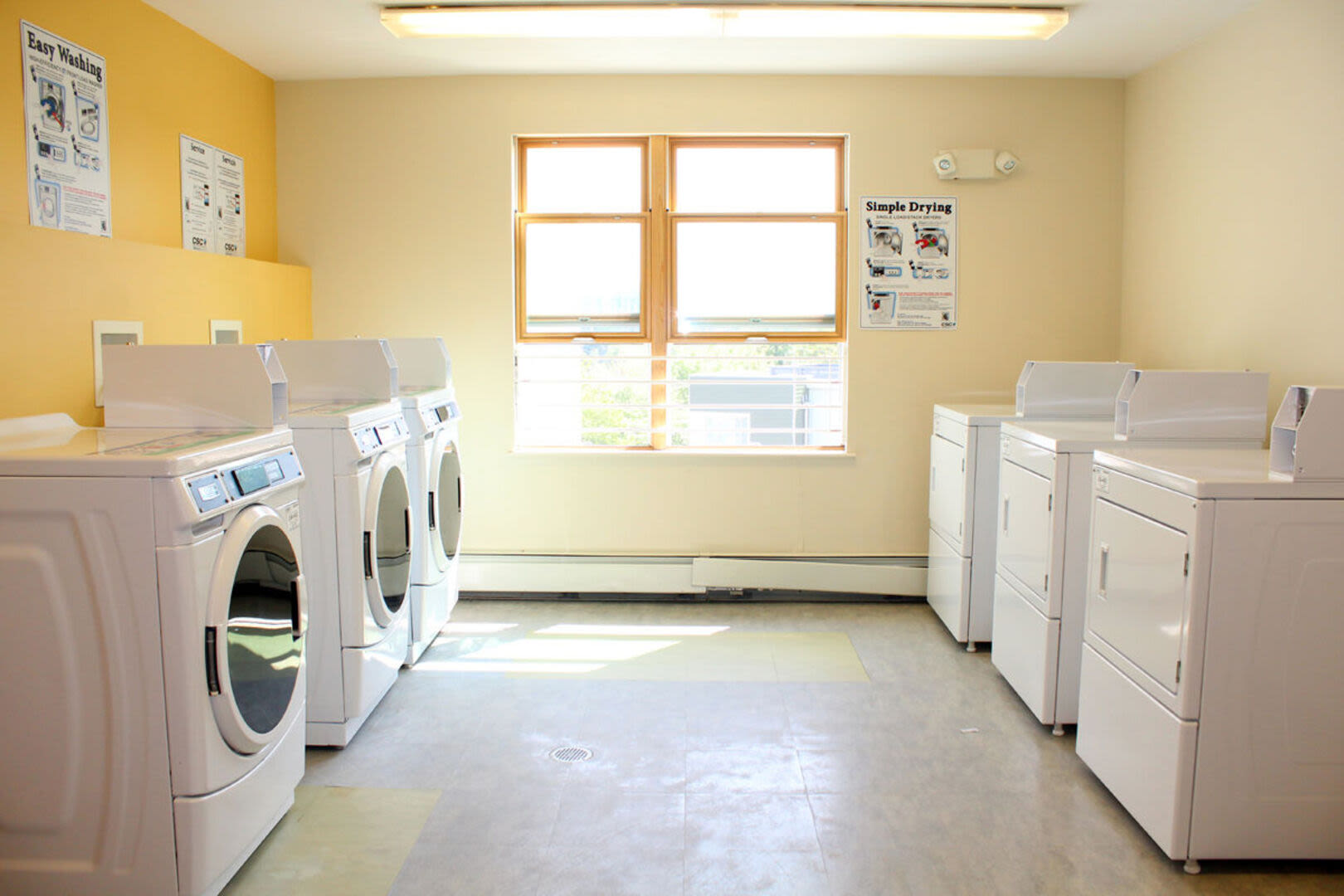 Washer dryer connection at 270 Centre Street in Jamaica Plain, Massachusetts