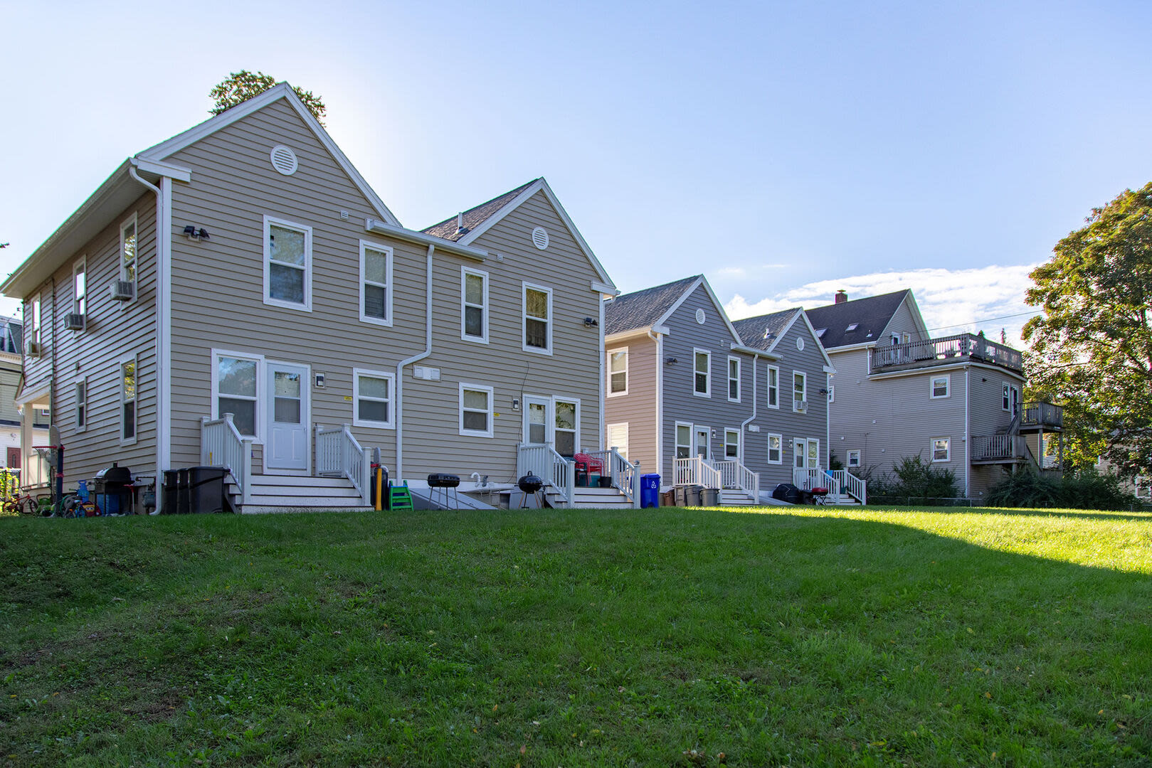 Photo of the apartment with lush green surroundings at Brook Avenue Apartments in Roxbury, Massachusetts