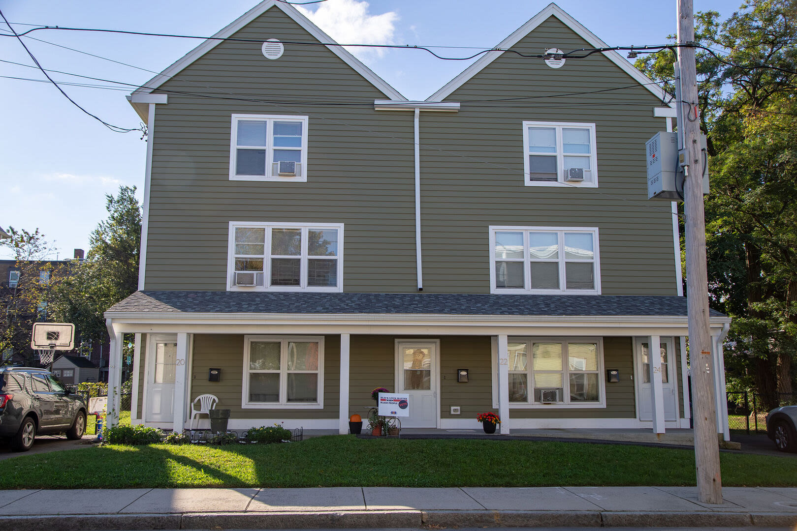 Photo of the apartment with patio at Brook Avenue Apartments in Roxbury, Massachusetts