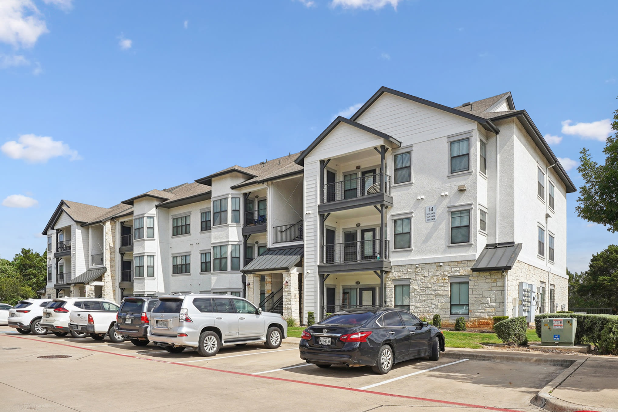 Parking at Ethos Apartments (1 of 2)
