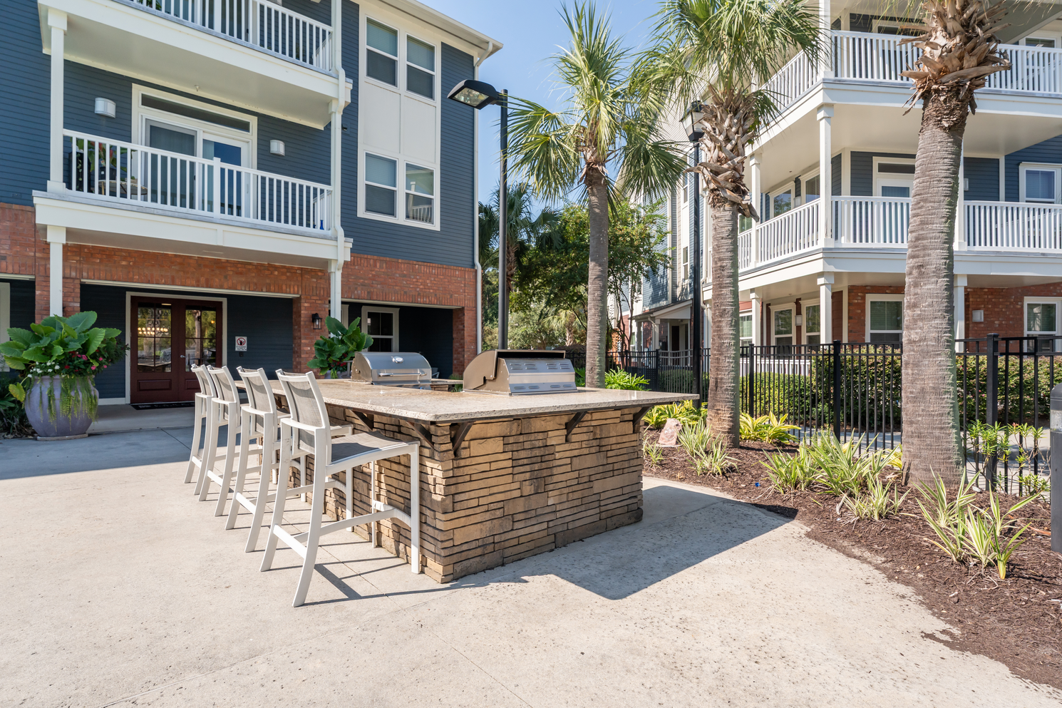 Grill area at Parkside at the Highlands Apartments (2 of 2)