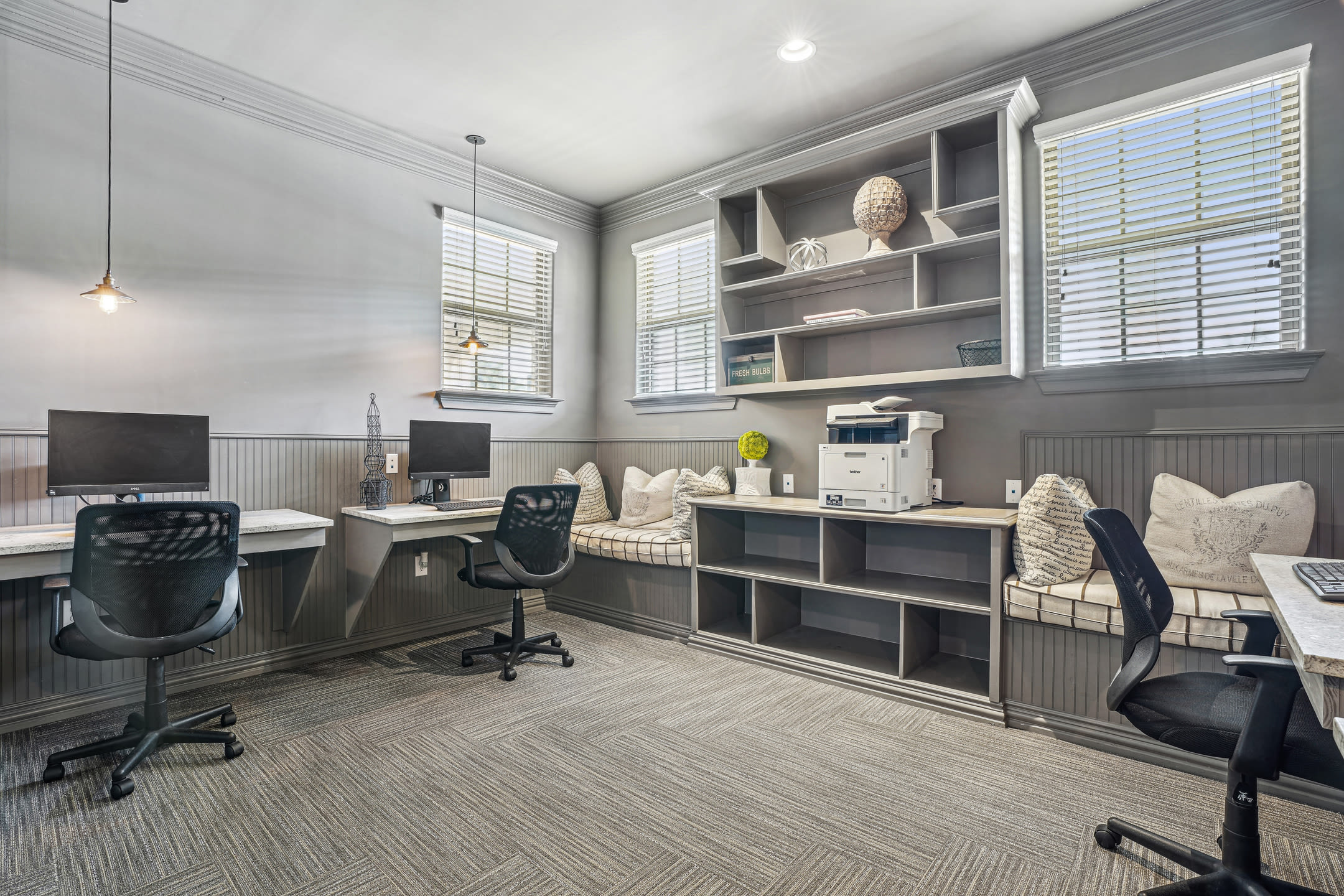 Work space at The Foundry
