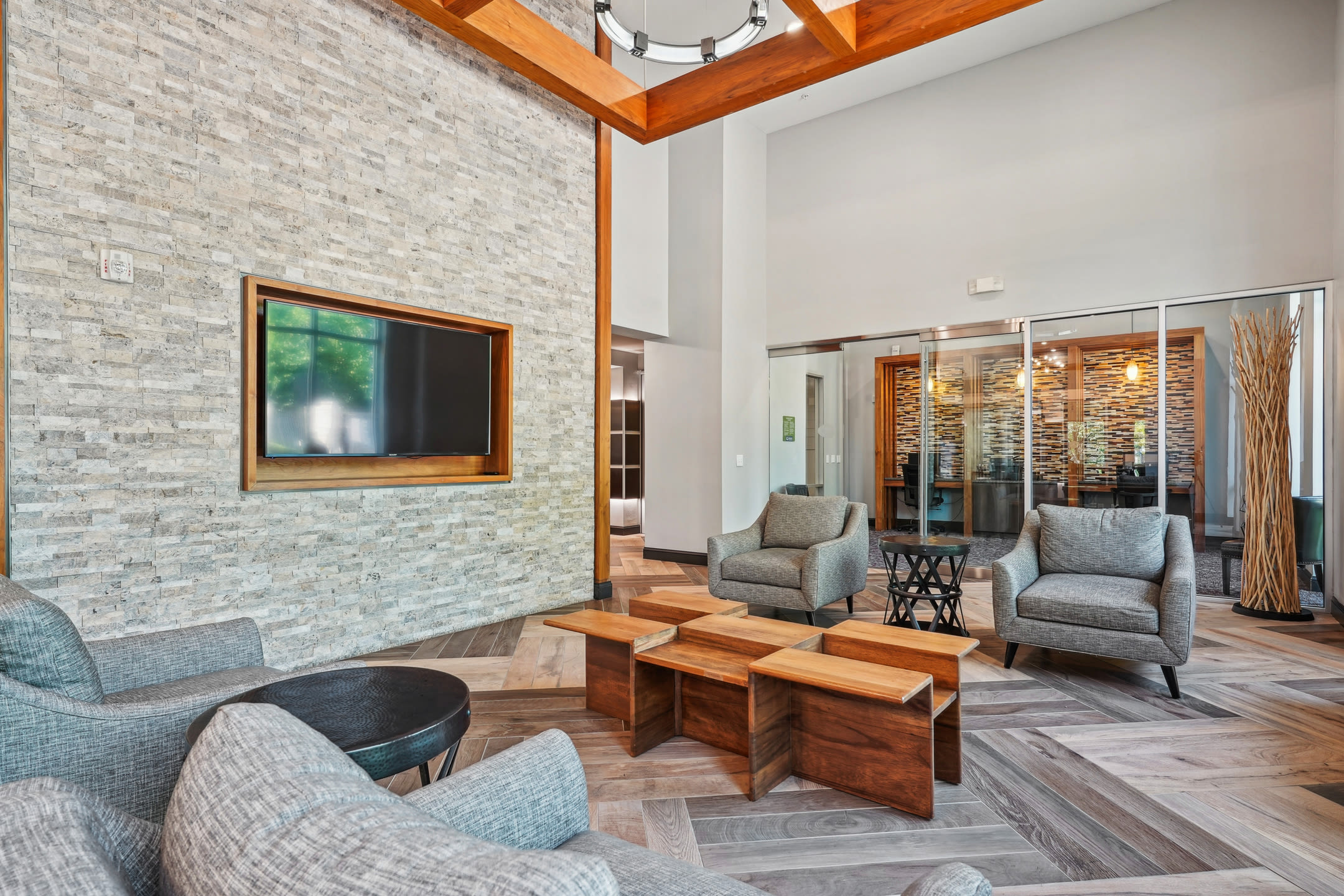 Lobby at Laurel at Lake Highlands