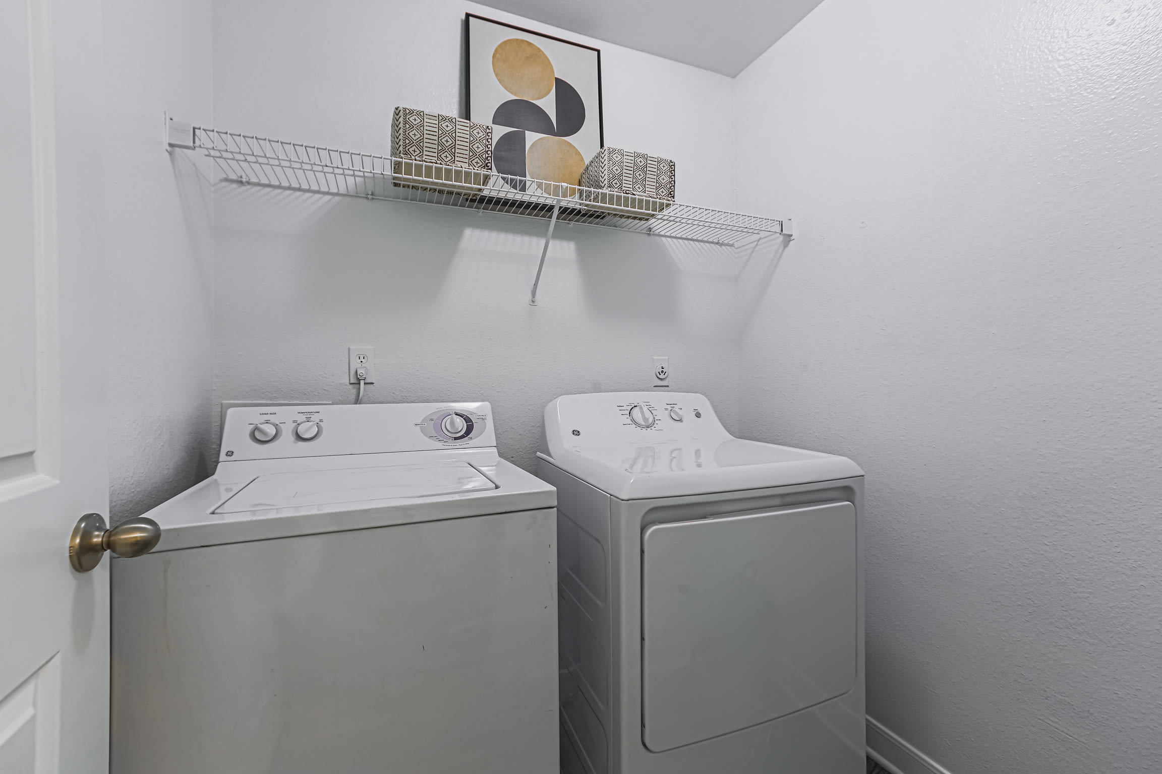 Laundry room at The Village at Bellaire