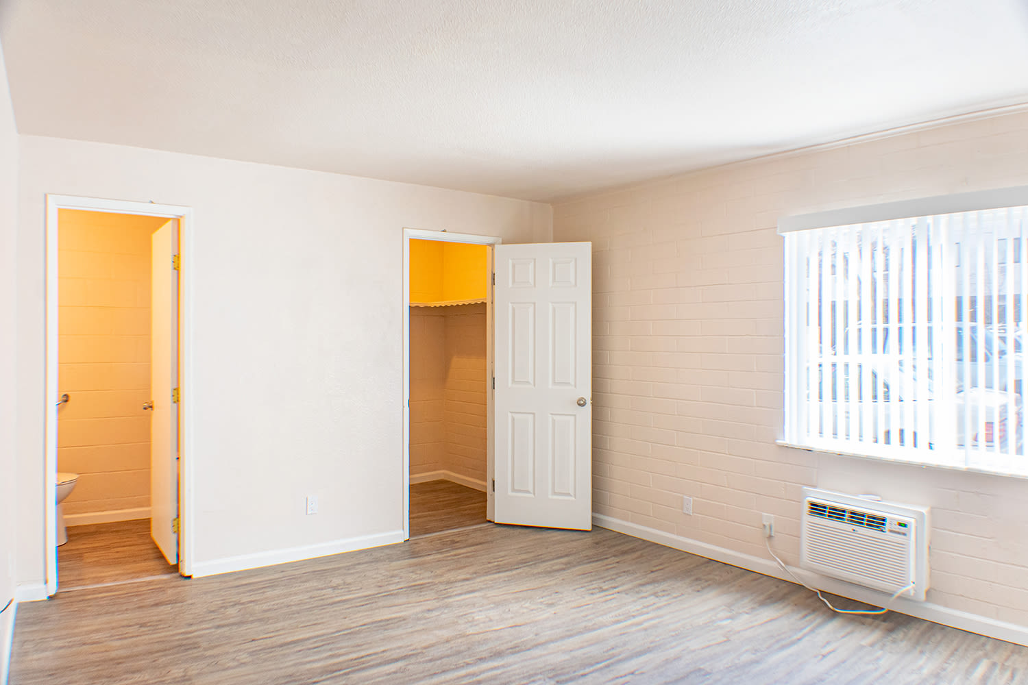 Bedroom leading to closet Truckee River Terrace in Reno, Nevada