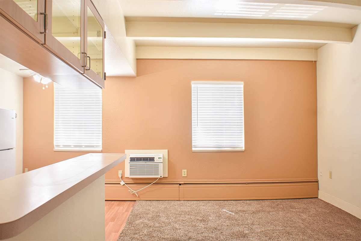 Living space with AC Truckee River Terrace in Reno, Nevada