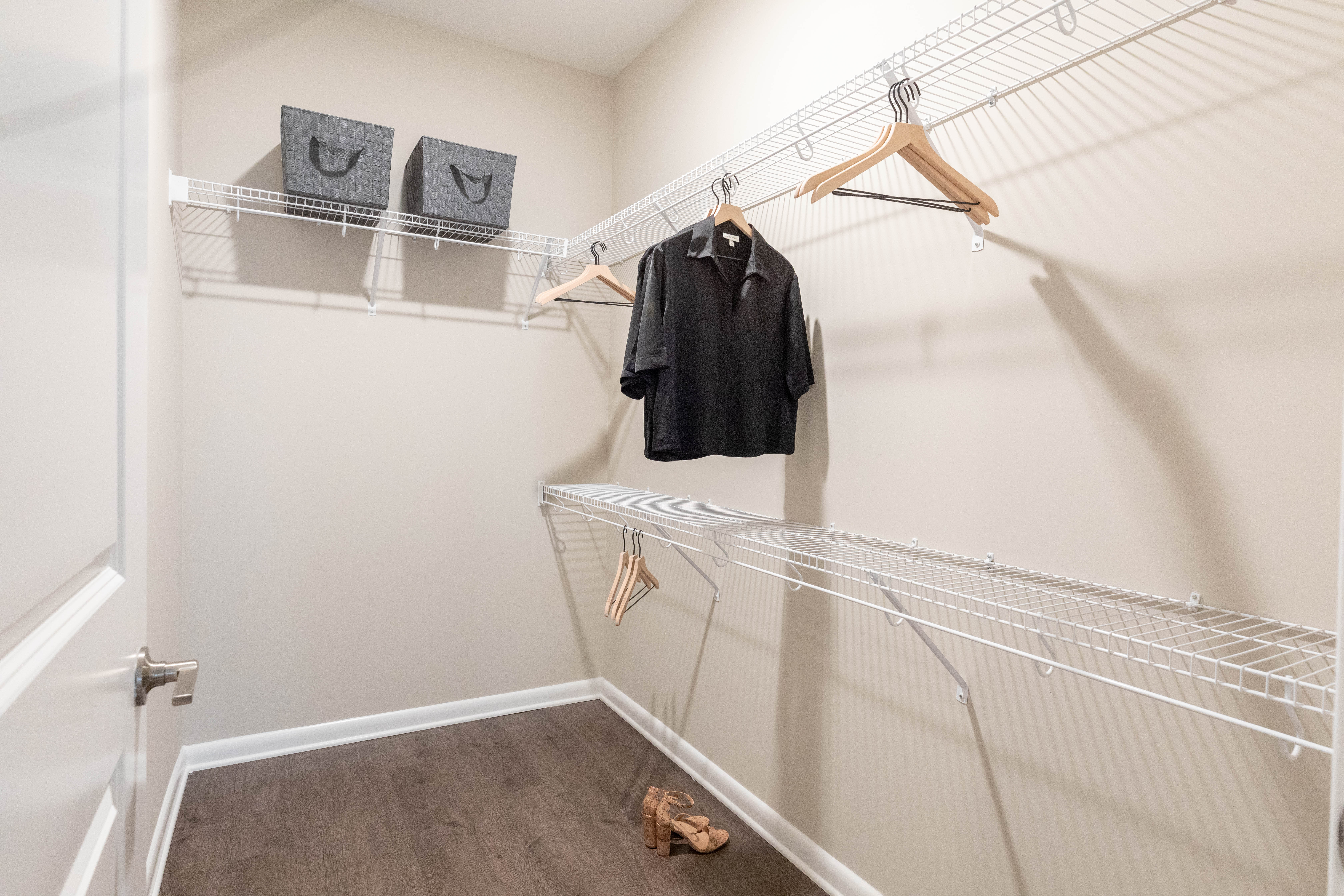 Walk-in closet The Jade at Avondale in Decatur, Georgia