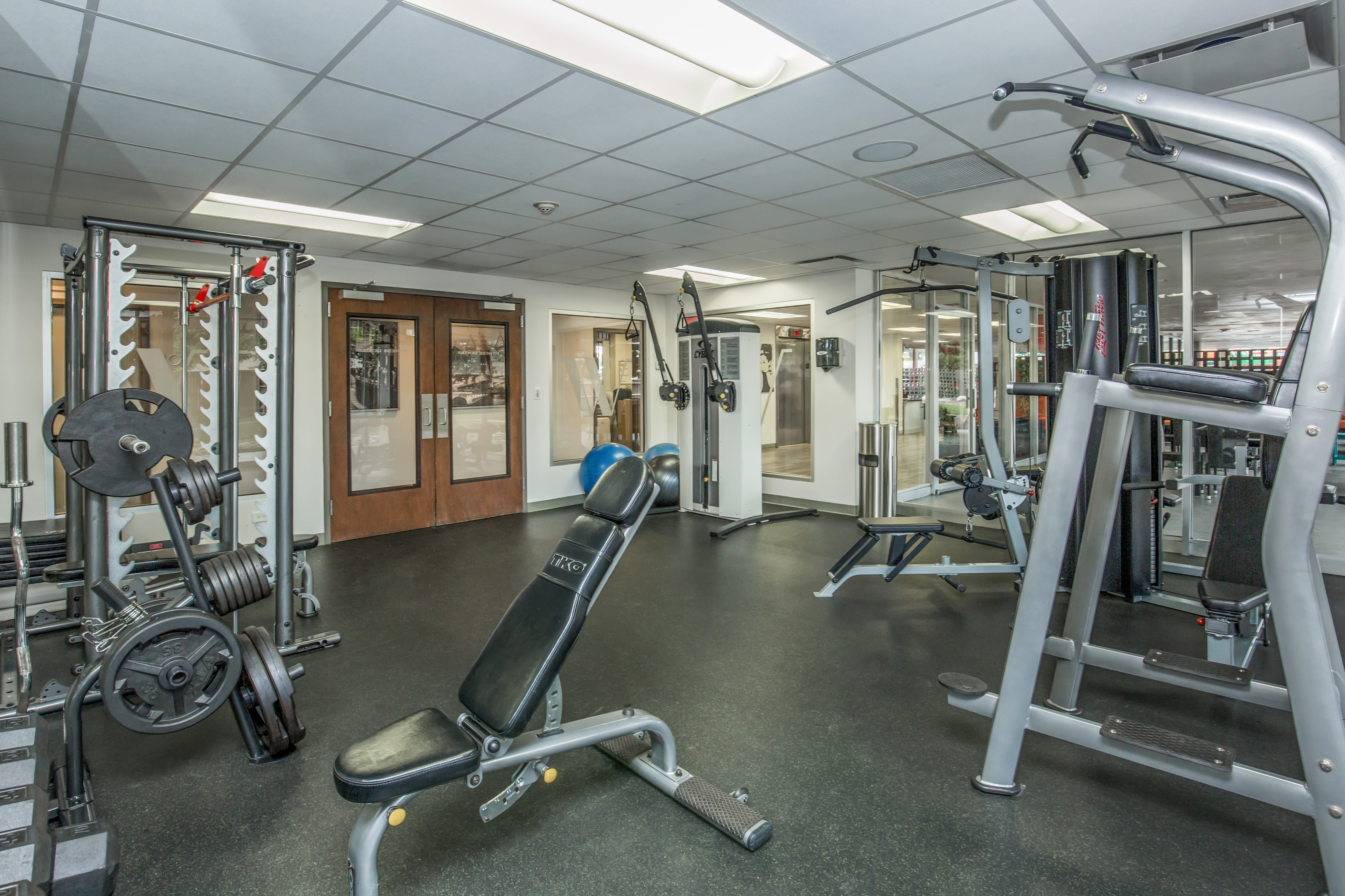 Gym at Wellshire Apartments (2 of 2)