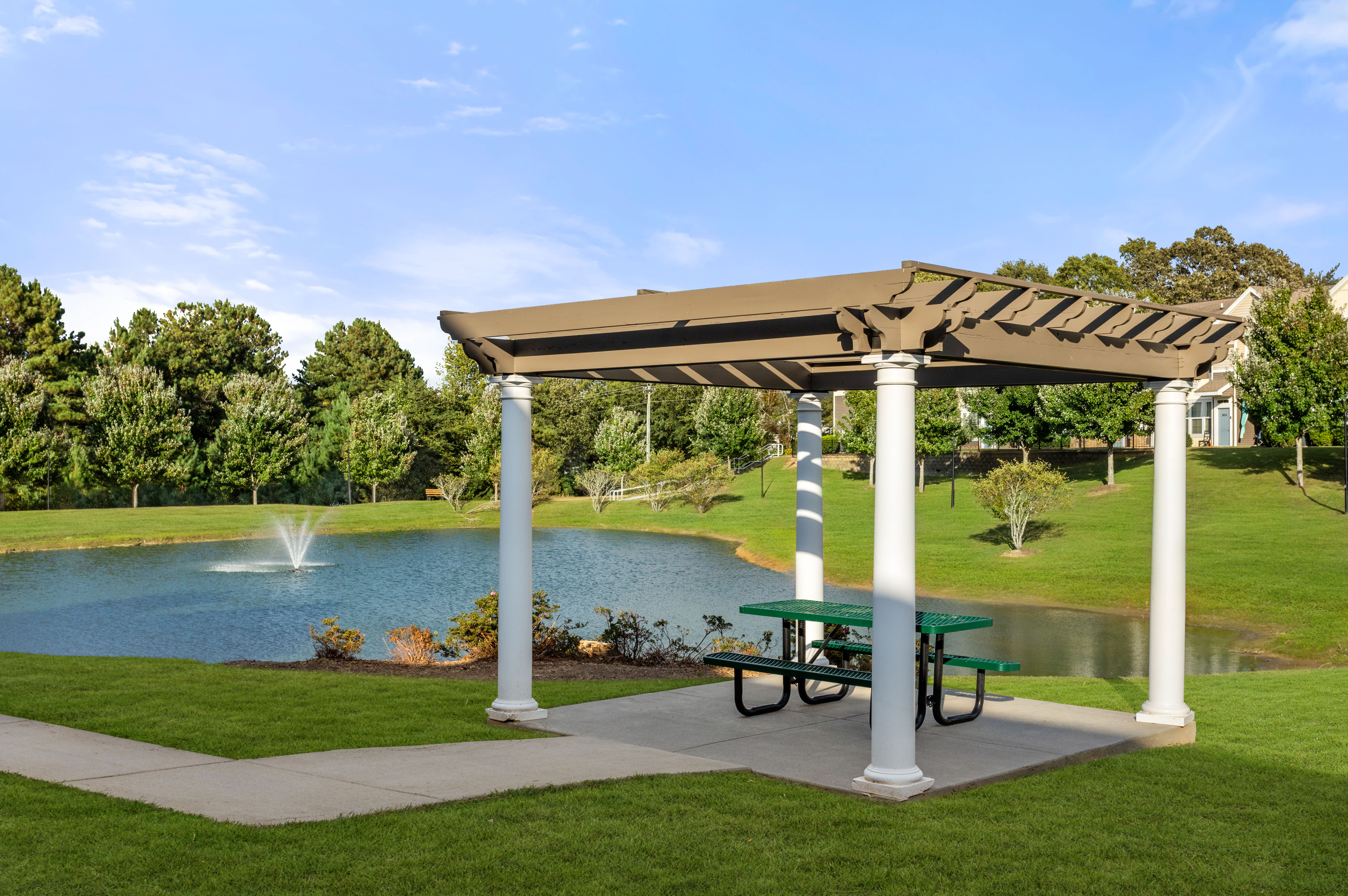 Grill area at The Mills Apartment Homes (2 of 2)