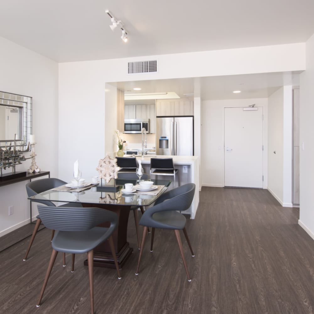 View studio apartments at 255 Grand in Los Angeles, California