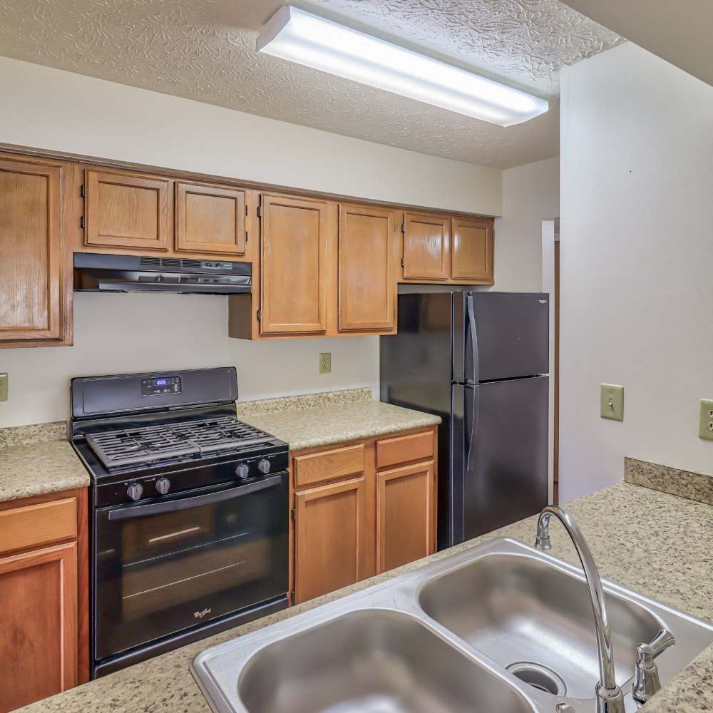 Modern kitchen at Indian Creek, Reynoldsburg, Ohio