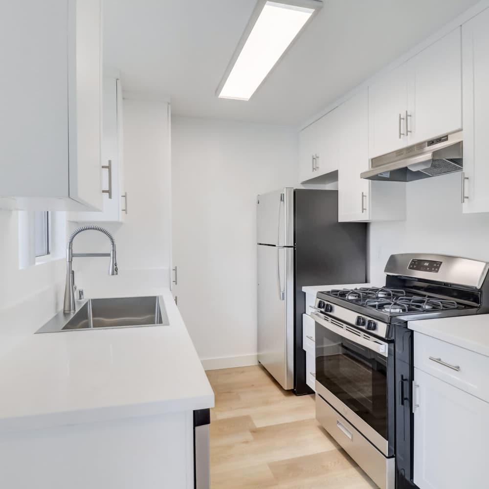 Modern kitchens and appliances at Terre at Lakeside in Lakeside, California