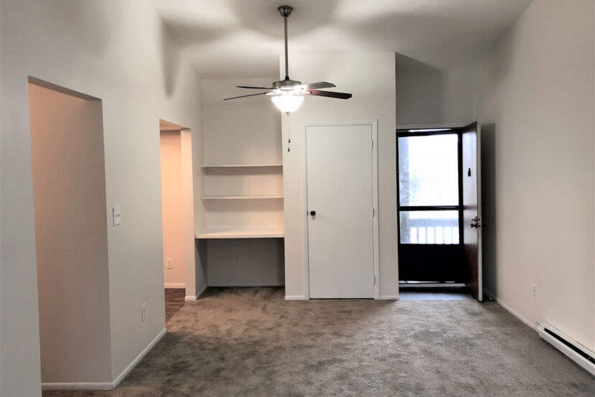 Village unfurnished living room at Pointe at Northern Woods in Columbus, Ohio