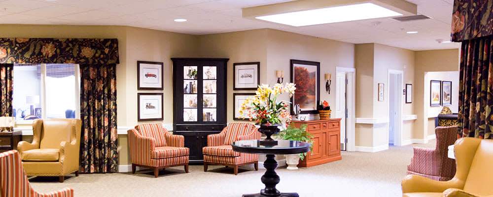 Common area at River Oaks in Miamisburg, Ohio