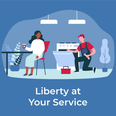 Award-winning customer service graphic from Riverview Village in Indian Head, Maryland
