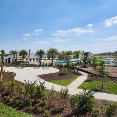 Luxurious outdoor amenities at Antigua at Lakewood Ranch in Lakewood Ranch, Florida