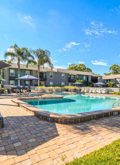 2 Resort-Style Pools at Coopers Pond in Tampa, Florida