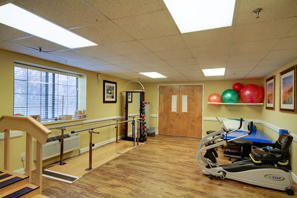 Physical therapy center at Smithfield Woods in Smithfield, Rhode Island