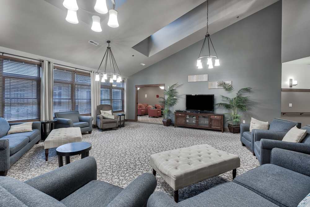 A common area at The Landings of Kaukauna in Kaukauna, Wisconsin