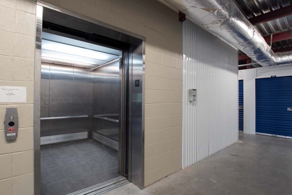 Elevator at Best American Storage in Lynn Haven, Florida