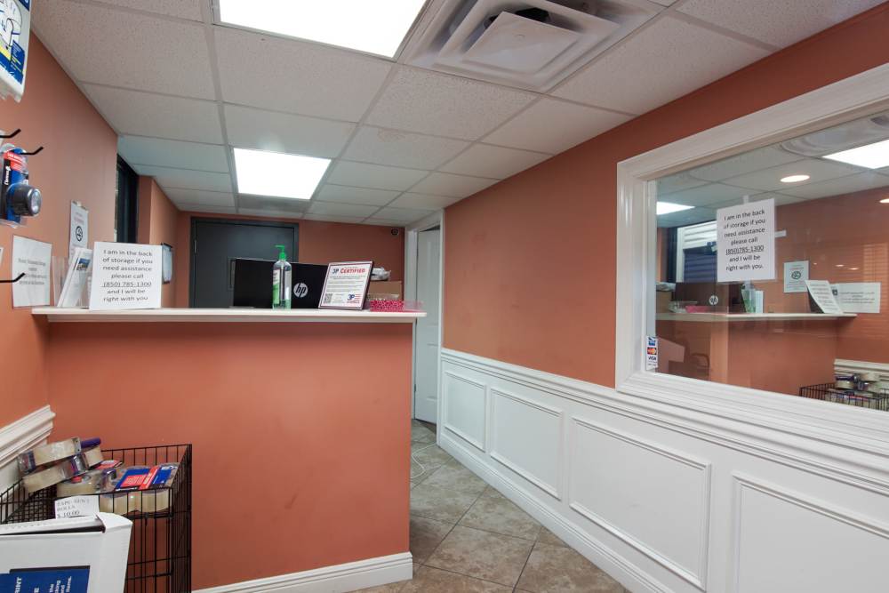 Office at Best American Storage in Lynn Haven, Florida