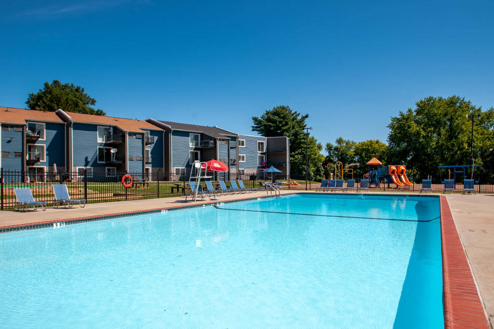 Swimming Pool at Sherwood Crossing Apartments & Townhomes in Philadelphia, Pennsylvania