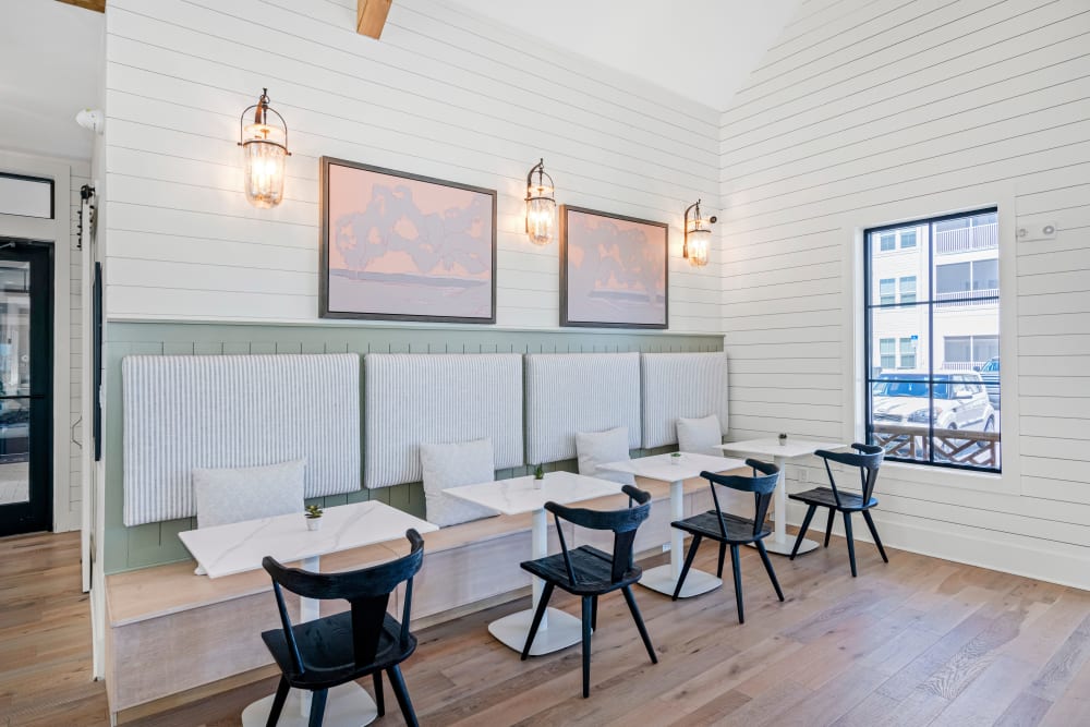 Seating area in the lounge at Primrose at Santa Rosa Beach in Santa Rosa Beach, Florida