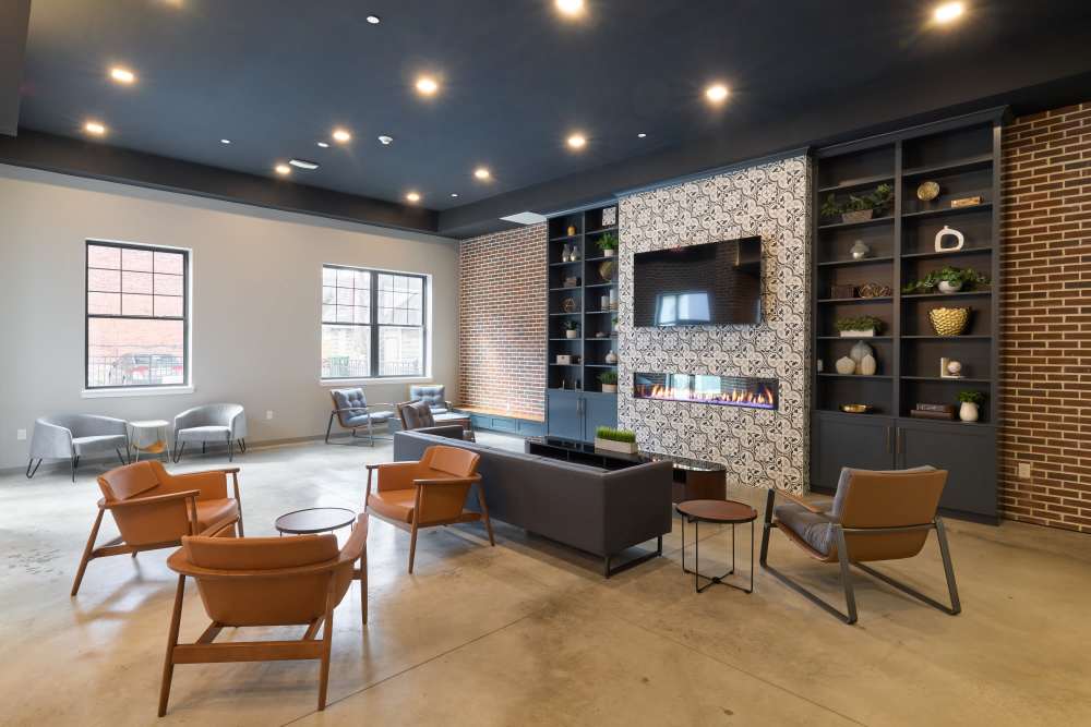 Clubhouse at The Seville Apartments in Easton, Pennsylvania