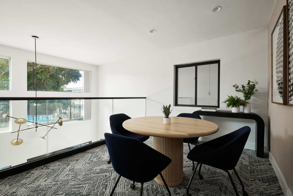 Conference area at Citrus Gardens in West Covina, California