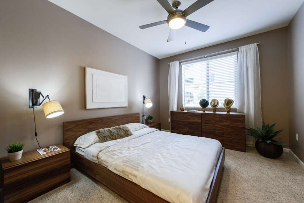 Bedroom at Solterra in San Diego, California