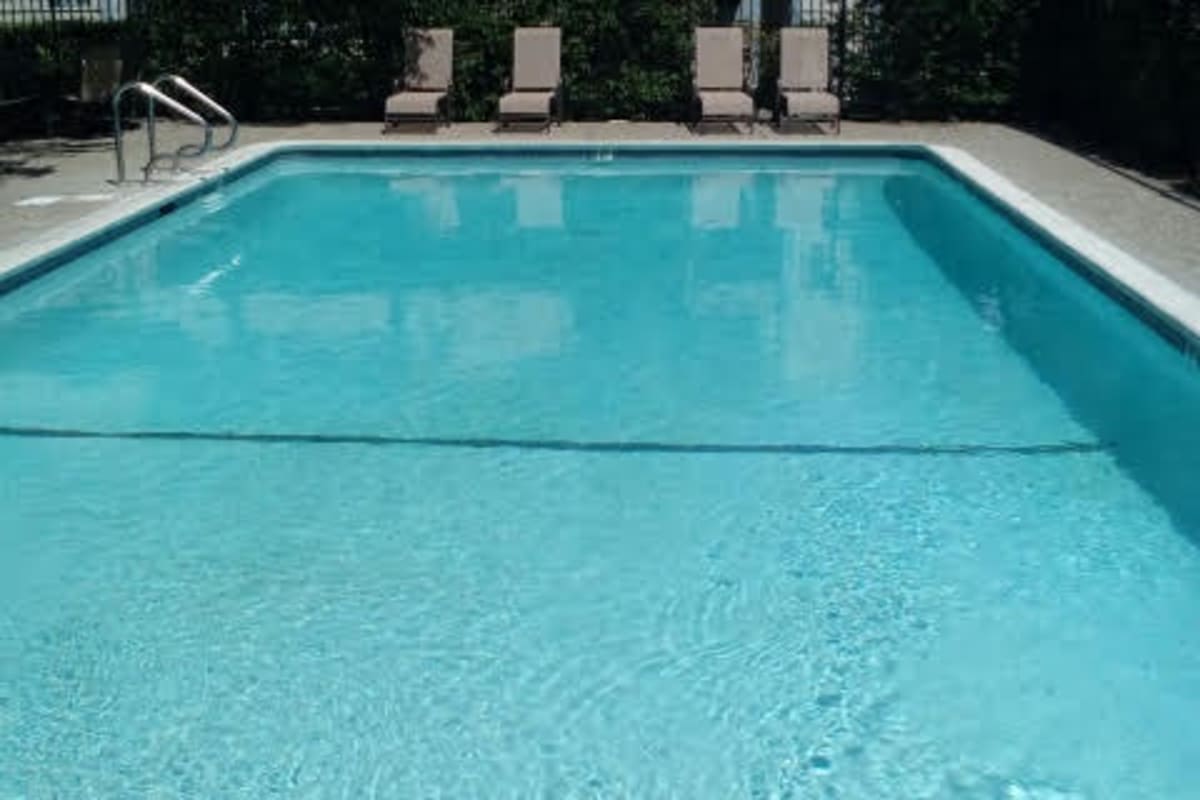 Swimming pool at Canyon Manor in American Canyon, California