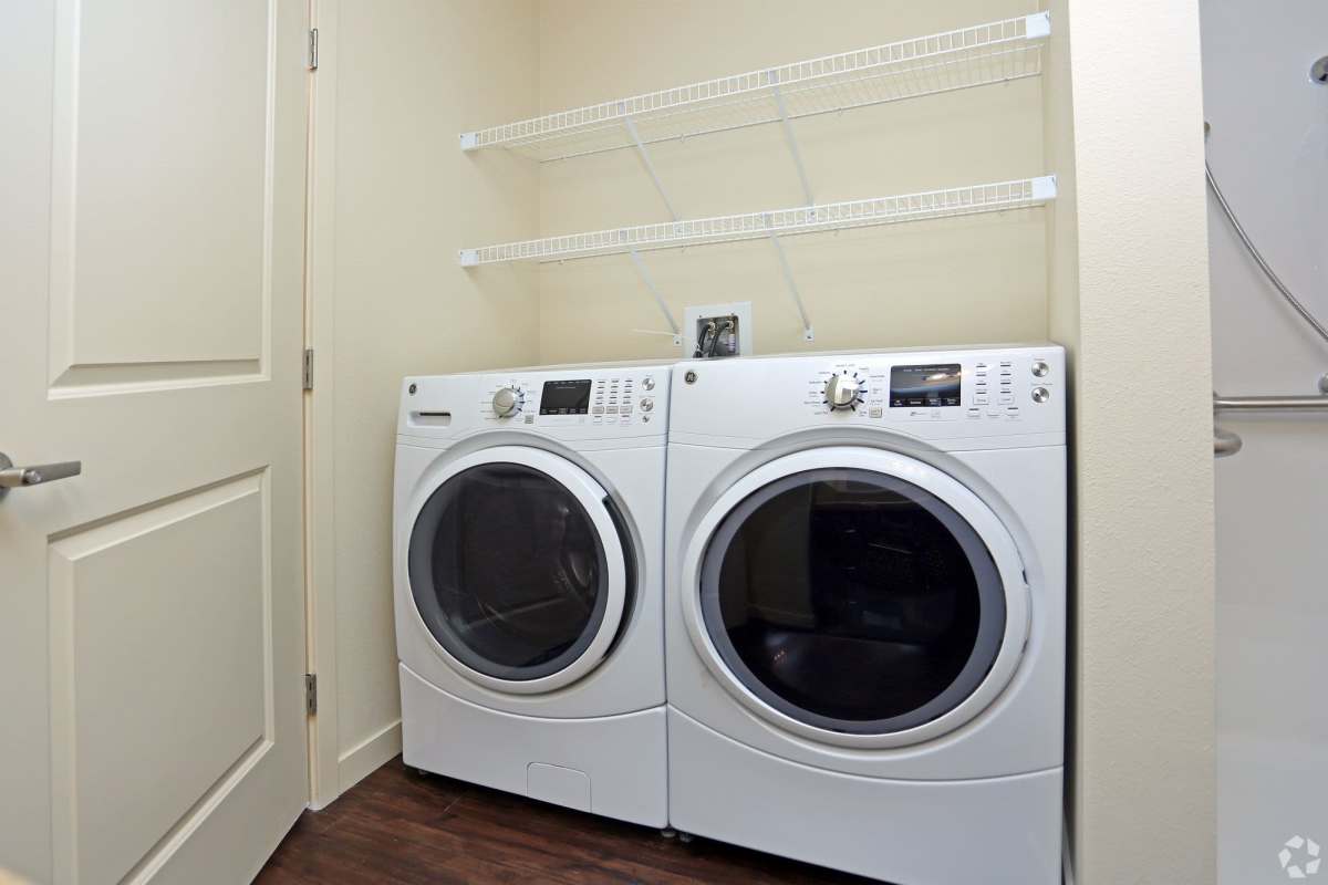 Full-size washer and dryer it at Traditions at Colorado Springs in Colorado Springs, Colorado