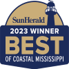 Sun Herald badge for Truewood by Merrill, Ocean Springs in Ocean Springs, Mississippi
