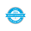 Sensight resident satisfaction award badge for Merrill Gardens at Glen Mills, in Glen Mills, Pennsylvania